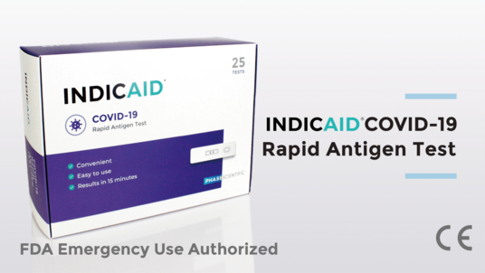 INDICAID COVID-19 Rapid Antigen Test Receives Emergency Use Authorization From the U.S. Food and Drug Administration