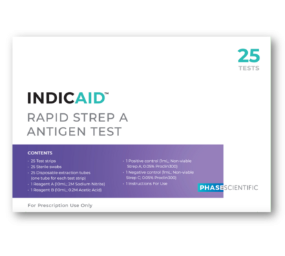 INDICAID Rapid Strep A Antigen Test