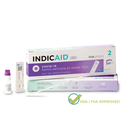 INDICAID OTC COVID-19 Rapid Antigen Test 